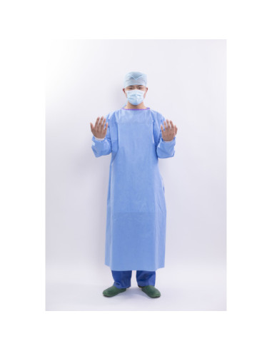 Standard surgical gown size S: 115x140cm + 2 hand towels - box of 50