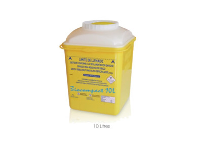 Collecteur de déchets BIOCOMPACT 10 L