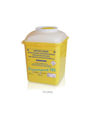 Collecteur de déchets BIOCOMPACT 10 L