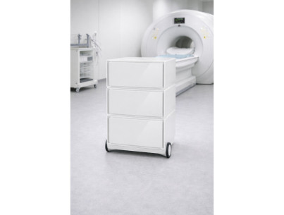 Amagnetic mobile cabinet with 3 drawers LM 13.3x32.5x40.5 cm  dimensions : 650 x 425 x 436 mm