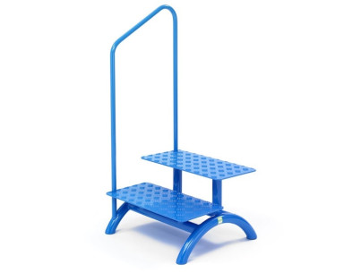 Marchepied IRM deux Marches amagnétique avec main courante latérale matériel compatible 7T