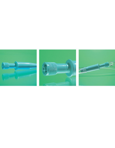 BLOC CONNECTOR male luer lock/Cone for HSG catheter Box 25 sterile EO