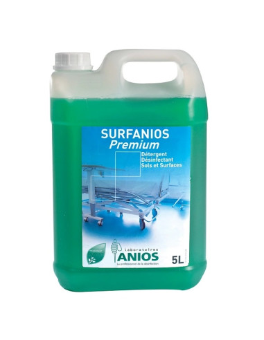 SURFANIOS PREMIUM SFHH détergent désinfectant liquide - Bidon de 5L  Sols et surfaces