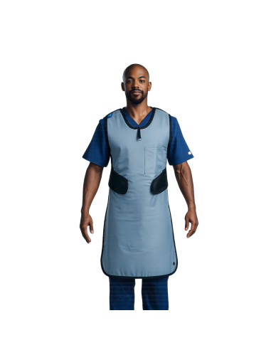 Tablier demi-chasuble F17 avec scratch Eval plombé Burlington-S