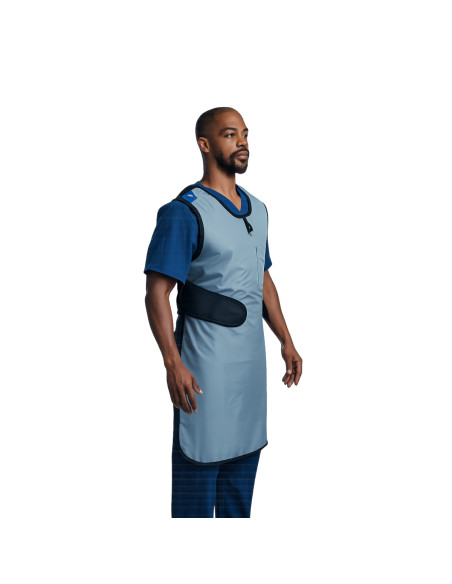 Tablier demi-chasuble F17 avec scratch Strata sans plomb Burlington-S