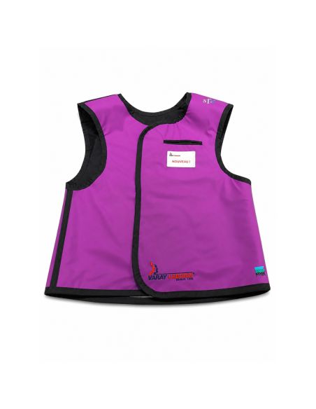 X-ray protective vest lead INNOVA zip closure-S