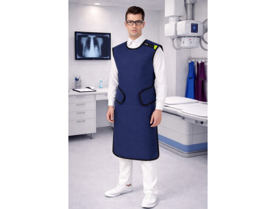 Coat apron velcro Leaded-S