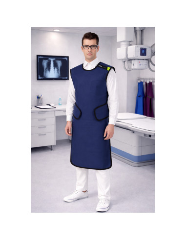 Coat apron velcro Lightweight Lead-S