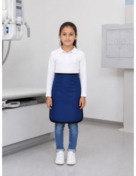 Half apron scratch closure Leaded-S
