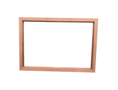 Châssis plombé anti-x en bois-S