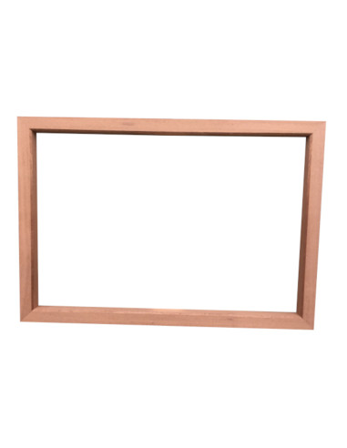Châssis plombé anti-x en bois-S