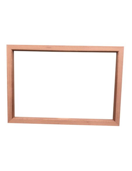 X-ray protective leaded wooden frame-S