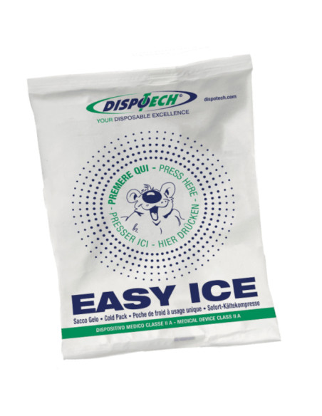 Coussin thermique froid EASY ICE 14 x 18 cm NT Carton x25 USAGE UNIQUE